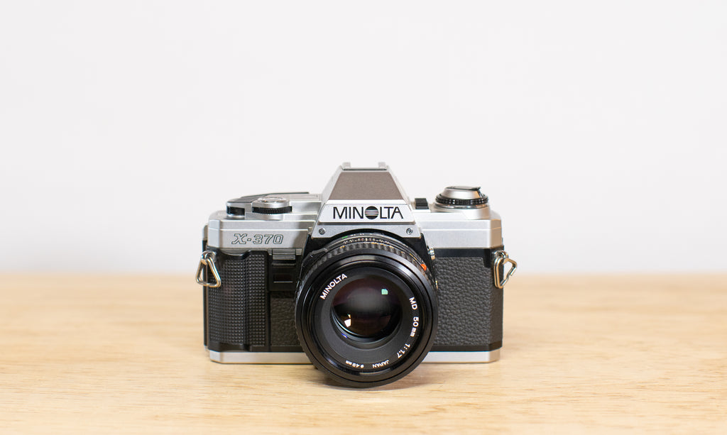 Minolta X-370 35mm film camera 