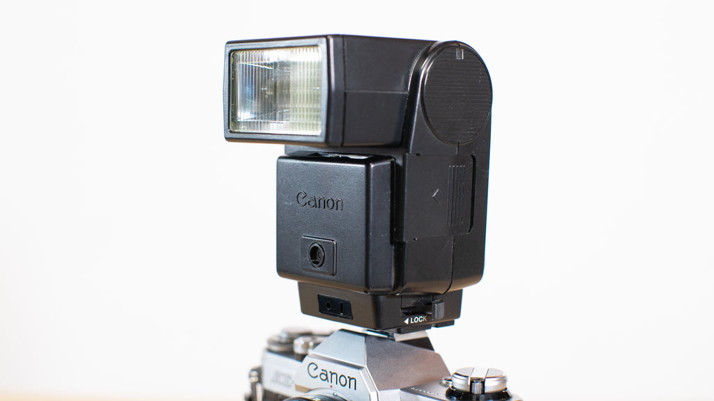 camera with a hot shoe mount