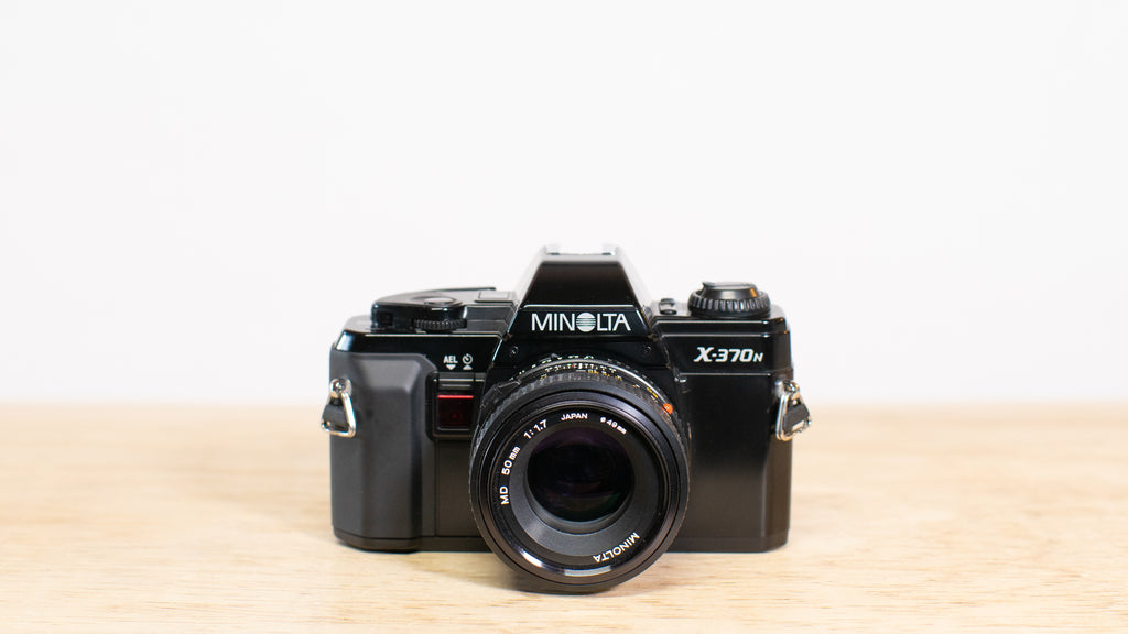 Minolta X-370N 35mm camera 