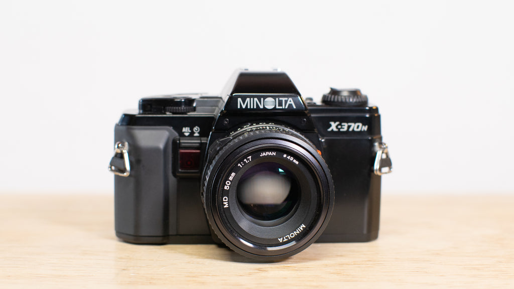 Minolta X-370N 35mm camera