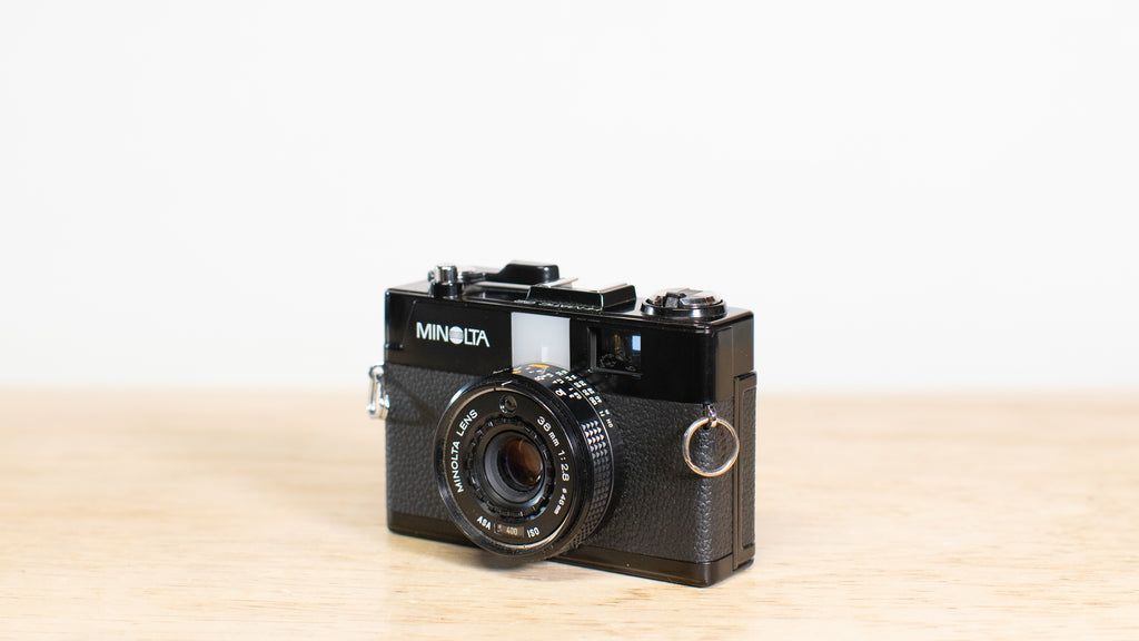 Minolta 38mm 1:2.8 prime lens