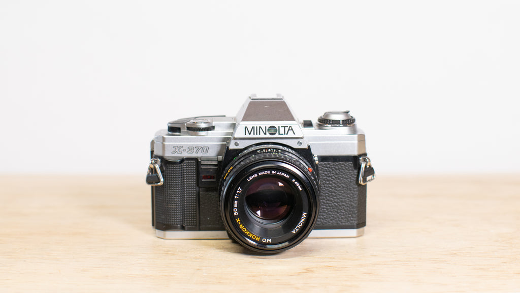 Minolta X-370 35mm film camera