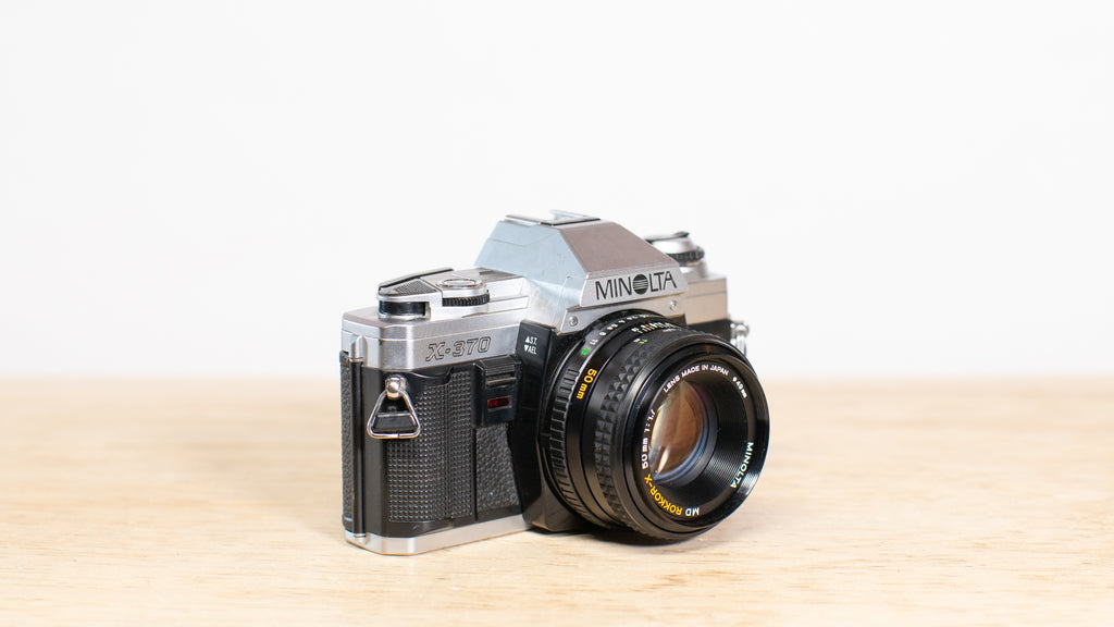 Minolta Rokkor-X 50mm 1:1.7 prime lens