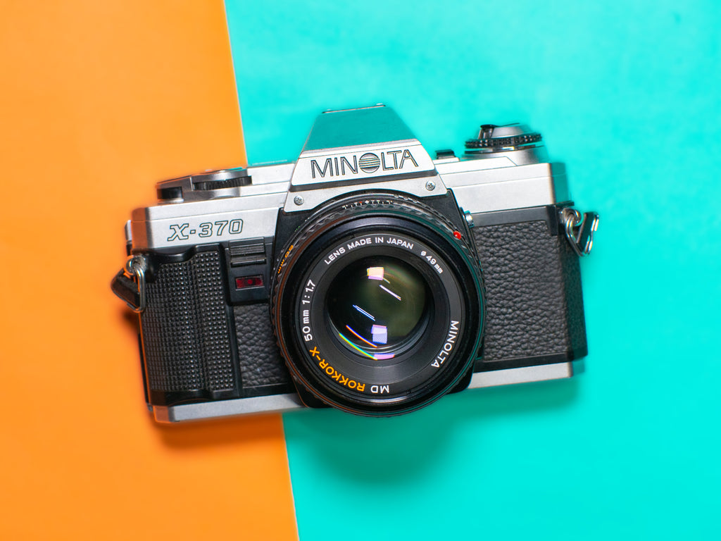 Minolta X-370 35mm Film Camera
