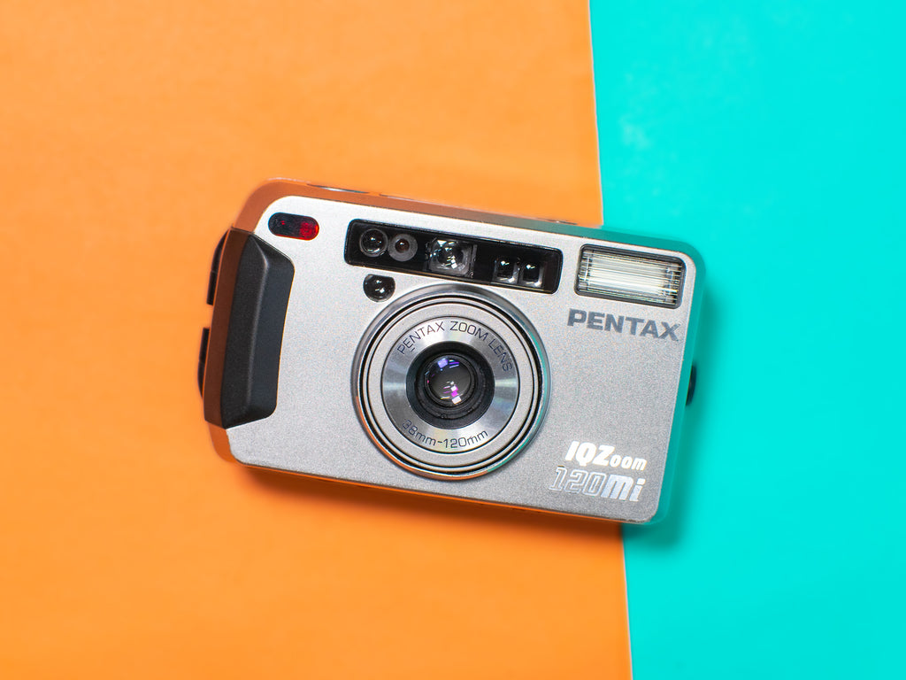 Pentax IQZoom 120Mi Point and Shoot 35mm Film Camera – ViejitaVintage