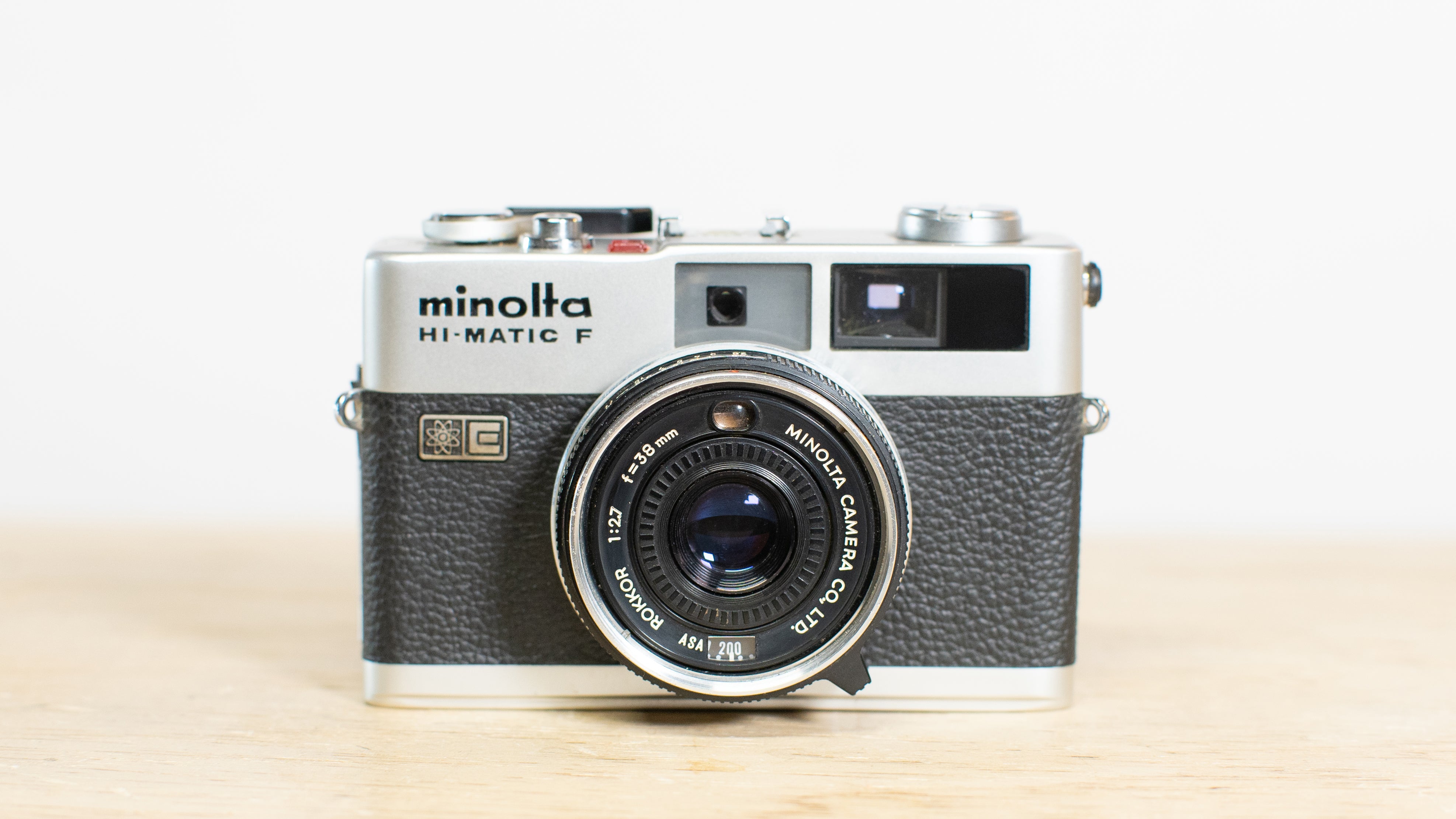 Minolta Hi Matic F Rangefinder 35mm Film Camera