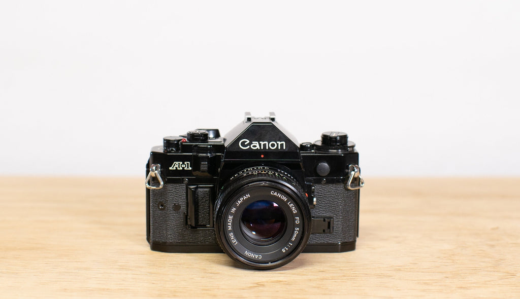 Canon A-1 35mm film camera 