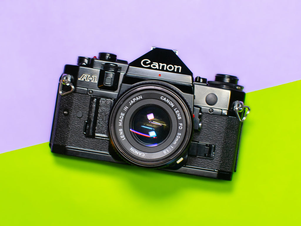 Canon A-1 35mm Film Camera