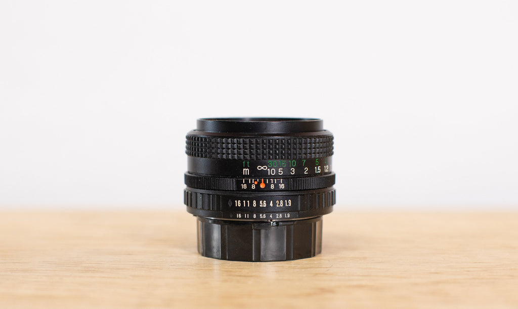  The Fuji X-Fujinon 50mm 1:1.9 prime lens