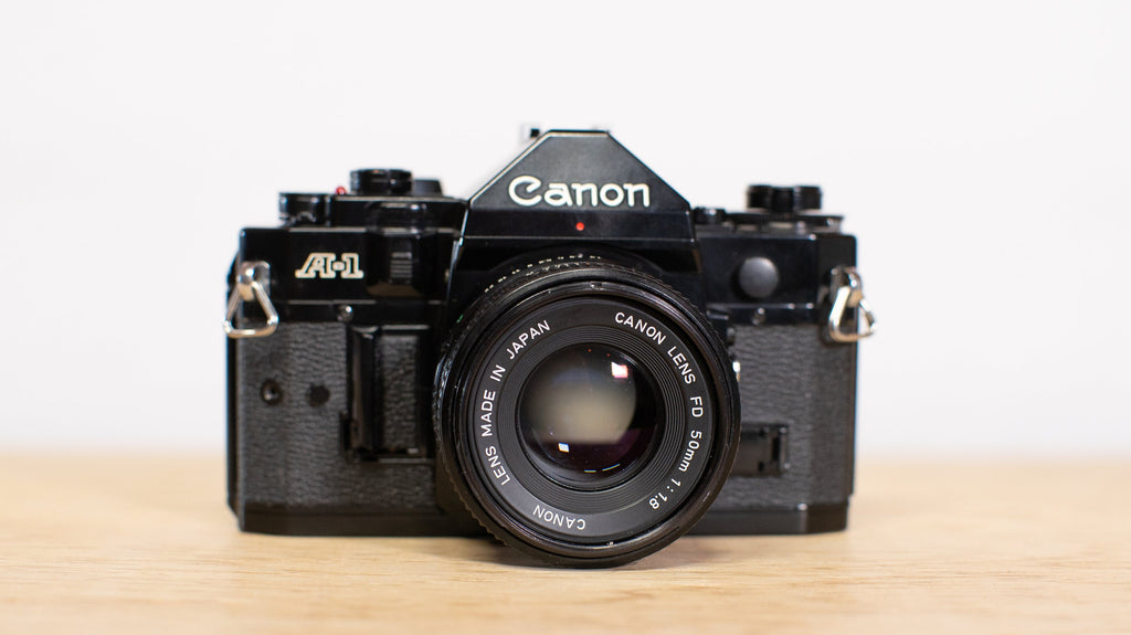 Canon A-1 35mm Film Camera